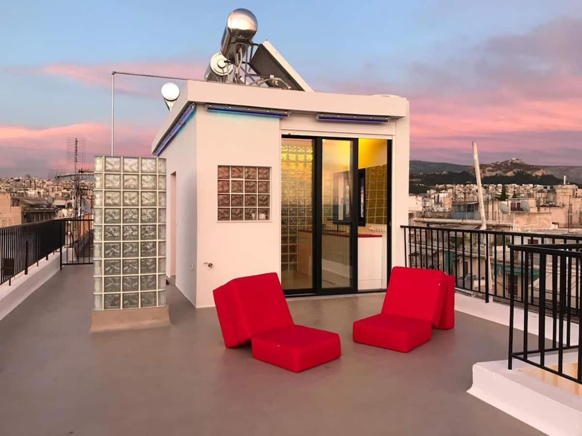 Rooftop Studio Breathtaking Views By Ghh Athen Eksteriør bilde